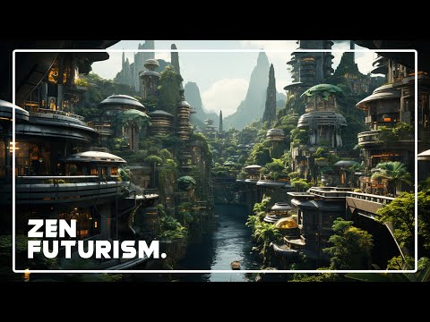 Futuristic Zen Meditation II - Calming, peaceful & mystical music & sounds [Futuristic & Meditative]