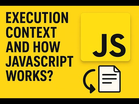 How JavaScript REALLY Works! (Execution Context Explained)🔥