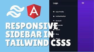 How to make responsive sidebar in Tailwind css?