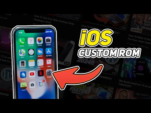 install iOS 17 on android | iOS custom rom 2024!!!