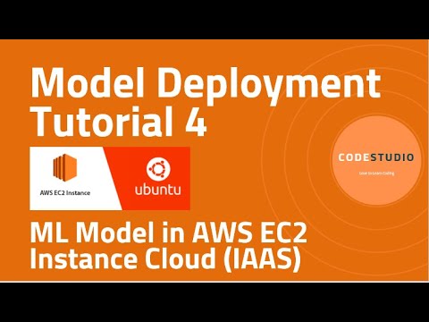 Model Deployment Tutorial 4 - ML Model in AWS EC2 Instance Cloud(IAAS)