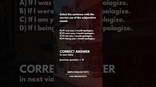 SET | Simple English Tests