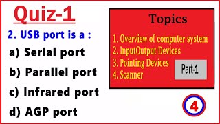 Informatics Assistant 2023 (सूचना सहायक) IA 2023 Computer Exam: Devices and More |Quiz-1|Part-1