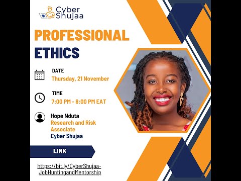Professional Ethics with Hope Nduta
