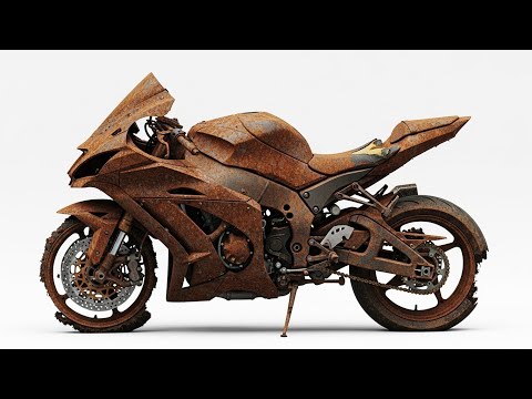 Inside Kawasaki Restoration Factory: Full Restoration 21 Years Old Ruined Ninja ZX-10R