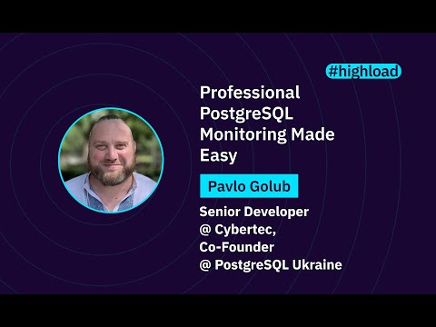 Professional PostgreSQL Monitoring Made Easy | WAWTech 2025