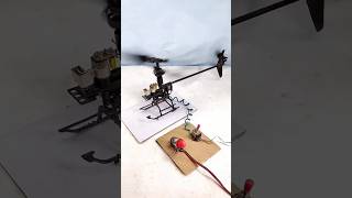 Only the Frame Is Left | DIY RC Helicopter Breakdown#DIYHelicopter#FunFails#HandmadeTech
