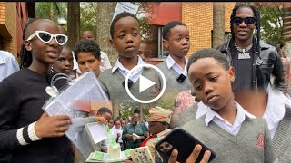 Fresh Kid bamukubyeko Surprise ya Success Card Ku Somero, Da Agent, Felista, Fresh Daddy, Betinah