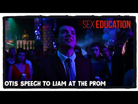 SEX EDUCATION - Otis speech to Liam at the prom😭(S01,E07)| हिन्दी DUBBING