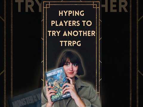 Hyping D&D players to try another RPG #shorts