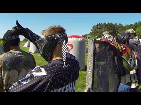 MidWest Action Crew  Practice Video From Vintage Paintball, Wisconsin