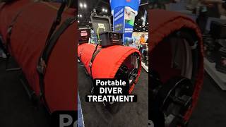How a portable hyperbaric chamber works for divers 🚑🤿🤯 #scuba #rescuediver #hyperbaricchamber