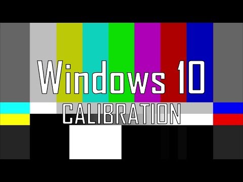 🎬 How to calibrate monitor in Windows 10 -  monitor calibration tool,  color calibration.