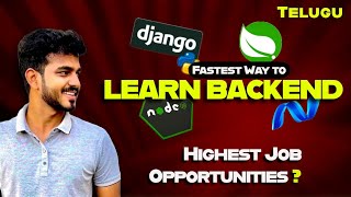 Fastest way to Learn Backend Development in Telugu