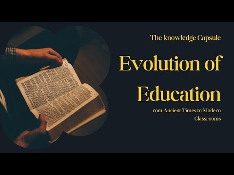 The Evolution of Education: From Ancient Times to Modern Classrooms #technology #educationtech