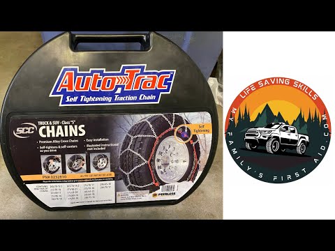 Essential Skills  - Auto Trac Self Tightening Snow Chains Toyota Tundra 2019