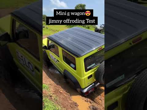 Maruti Suzuki Jimny offroading test | mini g wagon😍 #gwagon #jimny #offroading #marutisuzuki