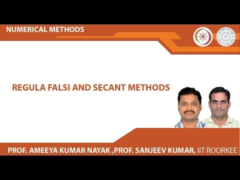 Regula Falsi and Secant methods