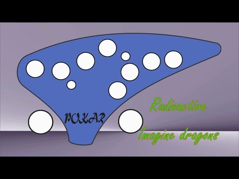 Radioactive - Imagine dragons - Ocarina Tutorial