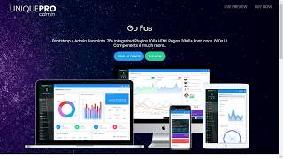 UniquePro admin Dashboard 3 - Bootstrap Admin Template