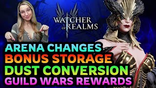Dev Q&A 💥 Arena Updates, Resource Conversions & MORE 💡 Dev Insights ✤ Watcher of Realms