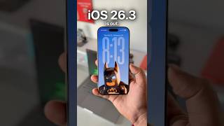 iOS 26.3 Official Update Review | #shorts