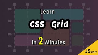 Learn to Create CSS Grid In 2 Minutes | jsuniv