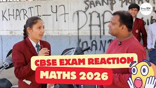 Class 10 Maths Paper Review 🧮 | Easy or Tough? | Student Interview