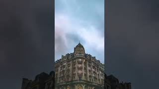 Dancing Buildings of Paris (France) AI Graphics in #shorts