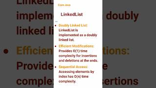 LinkedList  (100) #corejava