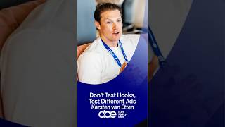Don't Test Hooks, Test Different Ads -DAE Talks with Karsten van Etten