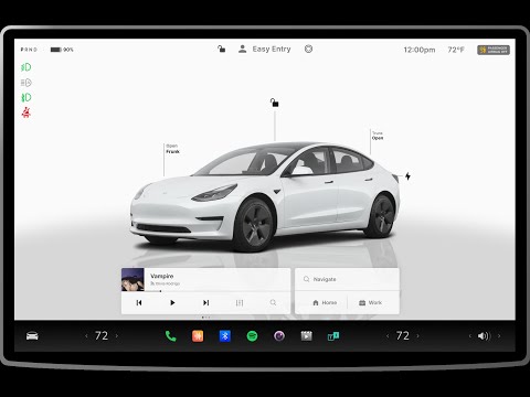 Designing Tesla's Upcoming Model 3 with Enhanced HMI using Qt QML  #qtqml  #qt #qtlearn ml