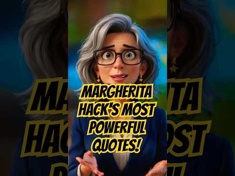 Get Inspired by MARGHERITA HACK's Most Powerful Quotes! #viralshorts #motivationalquotes #quotes