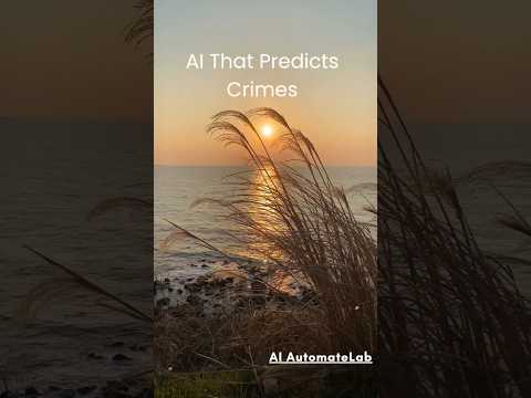 This AI Can Predict Crimes Before They Happen… Is That Even Legal? 🤯🧠