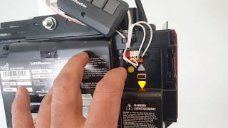 LIFTMASTER programming and  clearing memory