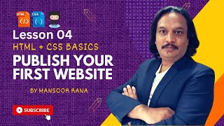 Hand-Code Your First Website: HTML + CSS Beginners Tutorial Lesson 4