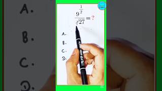 Crack the Math Code: Solve 1, 9², ∛27 to Reveal G107A!.#love #maths #squareroot #everydaymaths