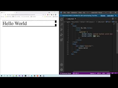 CSS Borders