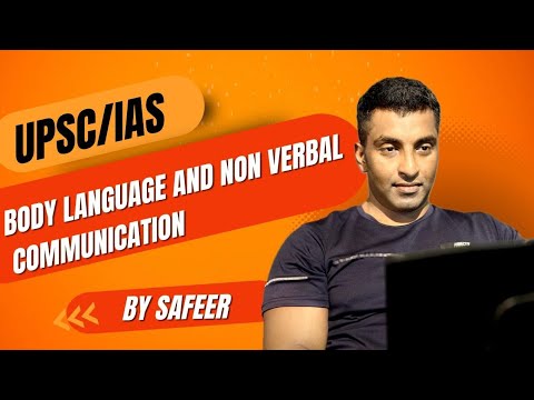 Master Non-Verbal Communication: Body Language Tips for Cracking the UPSC Interview, by Safeer
