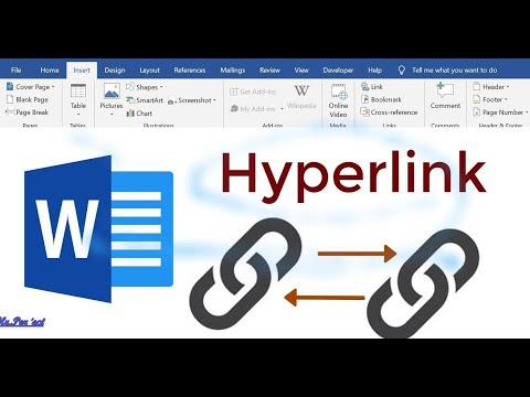 How hyperlink is Inserted in Word || word pr hyperlink kyse lgate hyn || hyperlink in word.