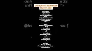 "Make Your Web Elements Bounce with CSS Animations! 🌀 Master Keyframes for Smooth Motion!"