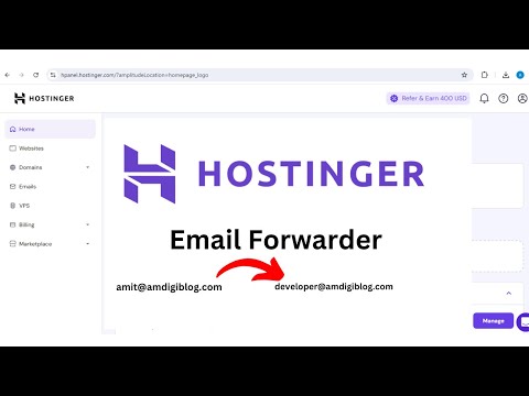 How to Forward Your Hostinger Webmail to Another Email Address | Step-by-Step Guide #amitdigital007