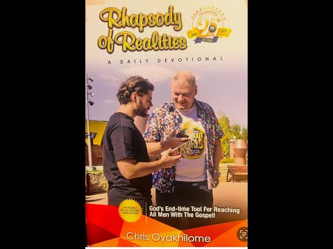 Raphsody of Realities by Pst. Chris 1 March 2025 [Perfect and Complete]