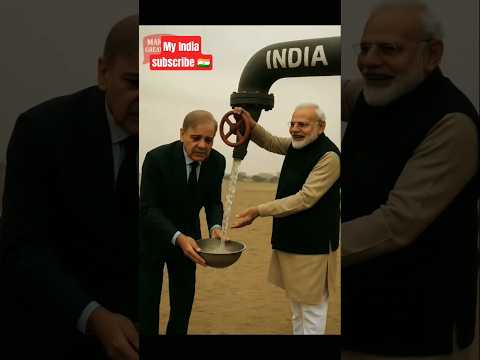 Water Conflict: Indian PM Modi / Pakistan🤣 #indianarmy #india #youtubeshorts  #indusWater #shorts