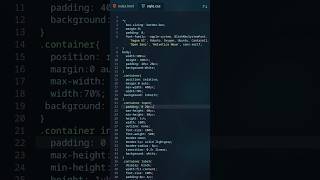 Only Using CSS || HTML CSS Mini Project