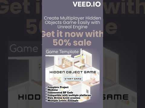 Multiplayer Hidden Object Game Template Unreal Engine October 2023 Sale