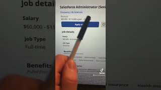 $110k remote salesforce admin job #remotework #overemployment #overemployed #remoteworkers