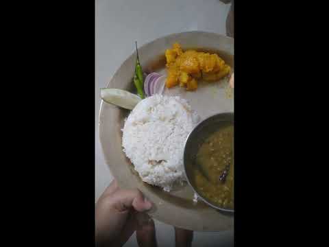 All Veg Thaali: Mom's simple veggie delight