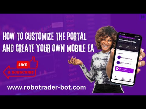 Transform Your Robo Trader Mobile Bot with Custom Images & Colors.