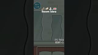 aesthetic room idea 💌 modern mansion toca boca #shorts